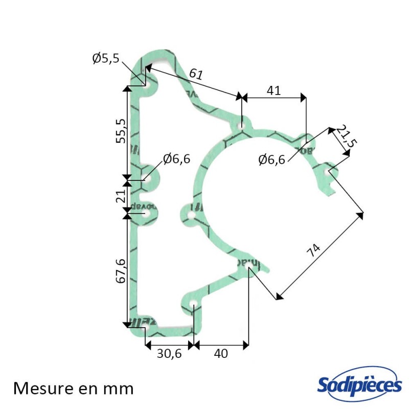 Kit étancheïté moteur pour tronçonneuse Stihl