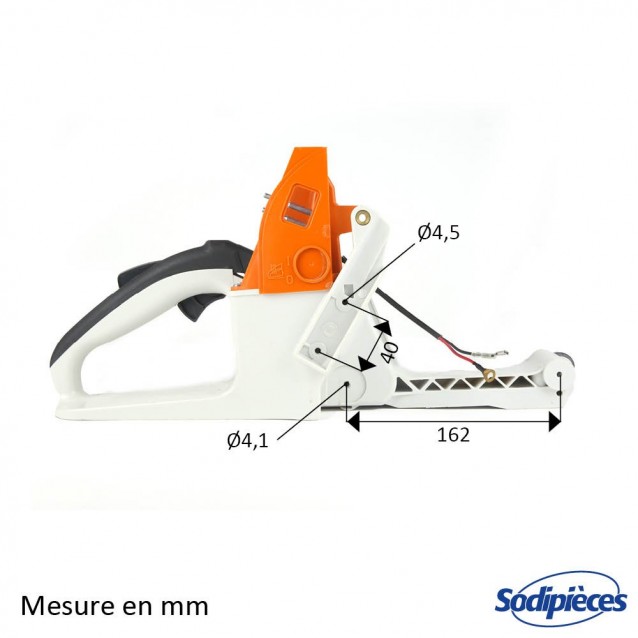 Carter réservoir pour tronçonneuse Stihl 1122 350 0817