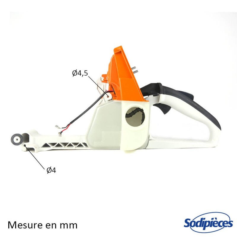 Carter réservoir pour tronçonneuse Stihl 1122 350 0817