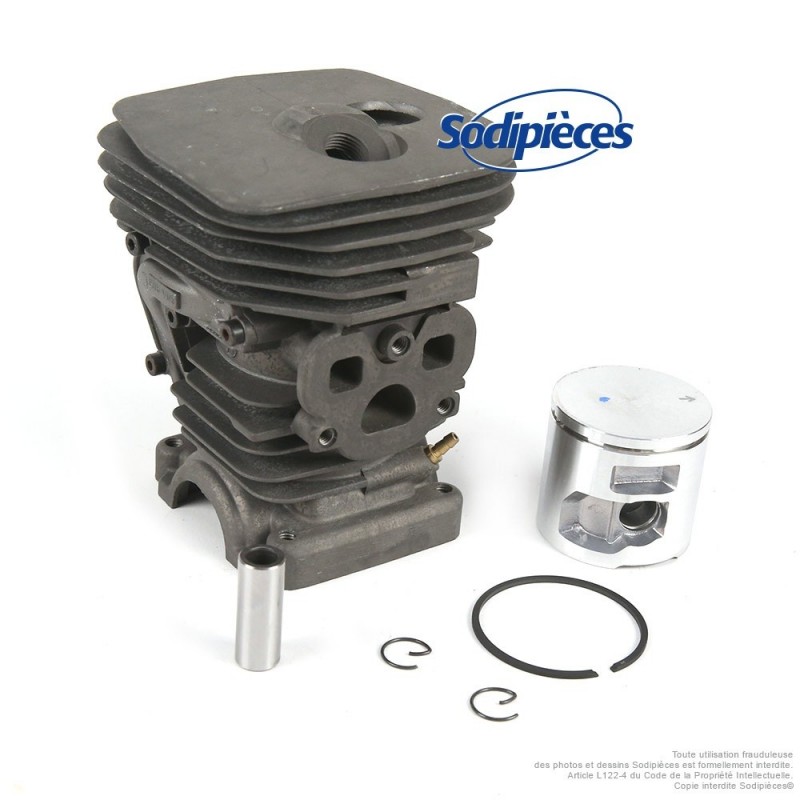 Cylindre piston tronçonneuse Husqvarna 455 Ø 47mm