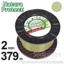 Fil Natura Protect Oxo-biodégradable, bobine rond 2 mm x 379 m DESTOCKAGE