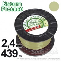 Fil débroussailleuse Natura Protect, coque rond 1,3 mm x 15 m