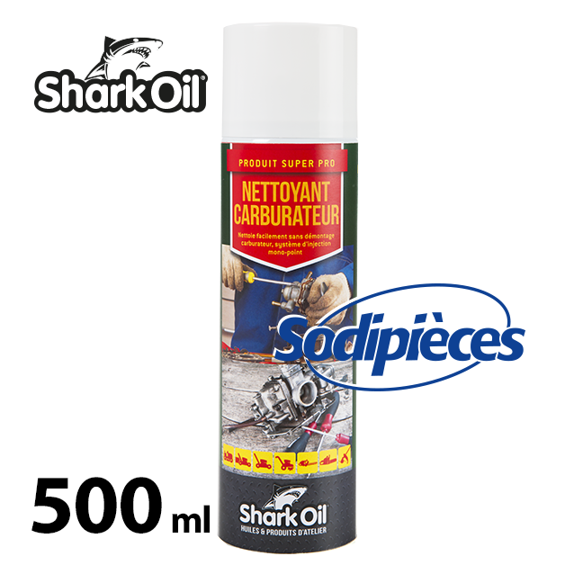 Nettoyant carburateur. Elimine gomme, dépôt, vernis 500 ml