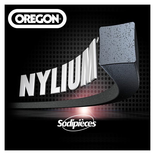 Fil Orégon Nylium carré. 3 mm x 155 m pour débroussailleuse