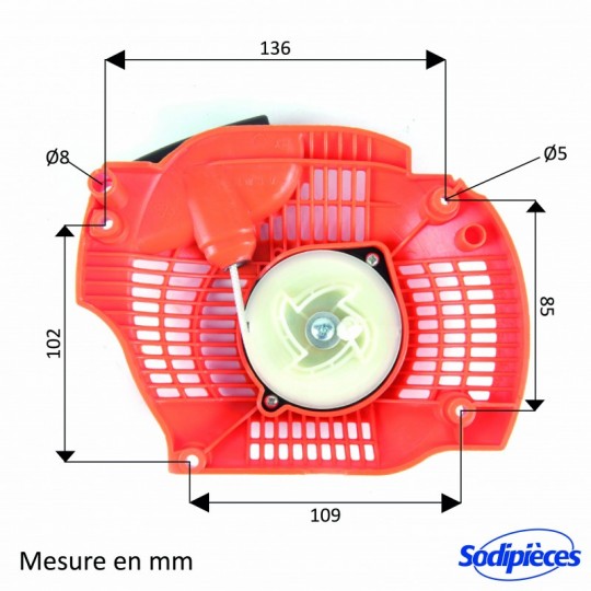 Lanceur complet pour Husqvarna 544 07 16-04