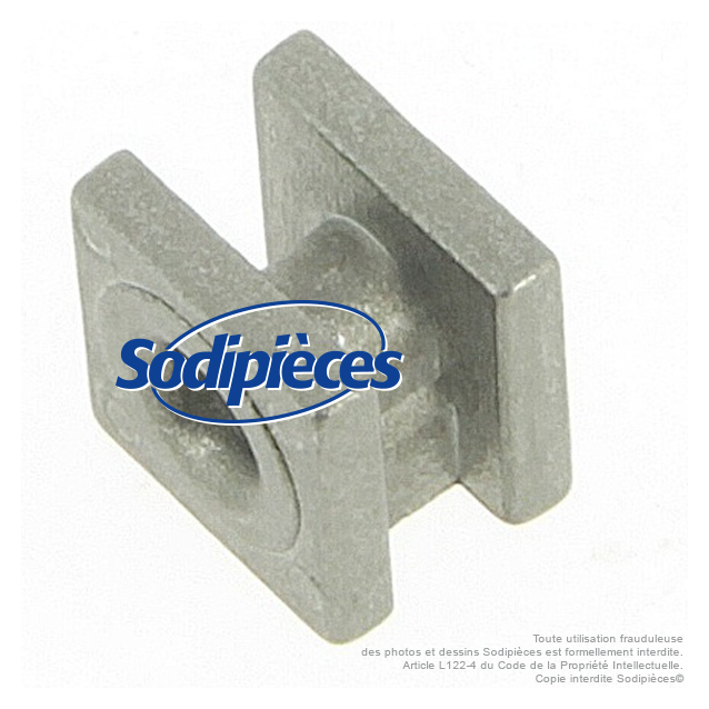 Passe fil modèle carré tête débroussailleuse