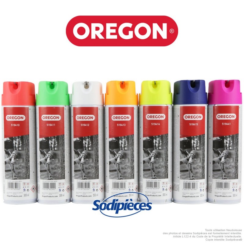 Spray marquage Forestier rouge Oregon