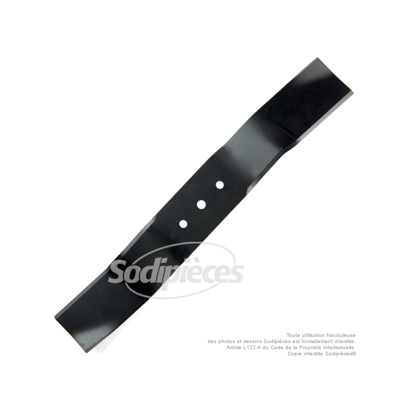 Lame tondeuse 42 cm. Al. 12.4 mm. Pour Husqvarna