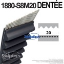 Courroie Dentée STD 1880-S8M20