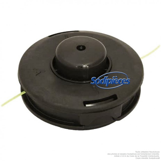 Tête débroussailleuse Tap&Work Ø130 mm. Tap'N'Go. 10x1,25 LH F