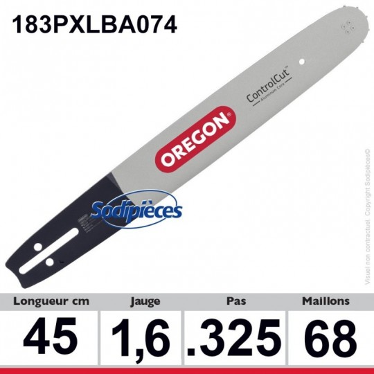 Guide 183PXLBA074 OREGON Pro Lite A074. 45 cm