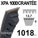 Courroie tondeuse XPA1000 Trapézoïdale crantée. 12,7 mm x 1018 mm
