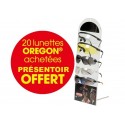 1 présentoir lunette Oregon offert pour 20 lunettes achetées.