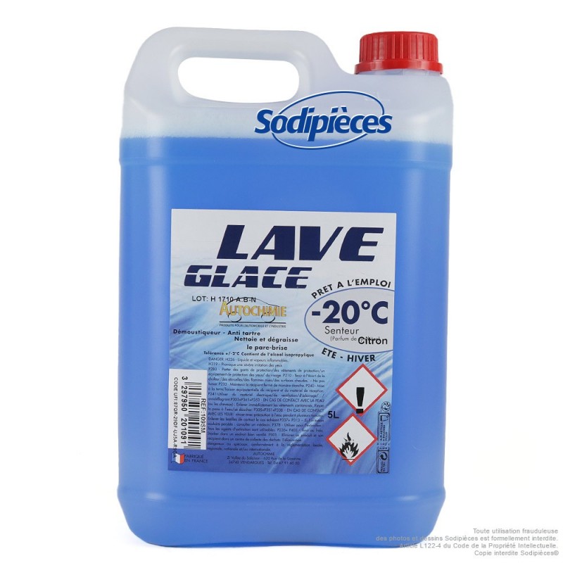 Lave glace hiver 5 litres