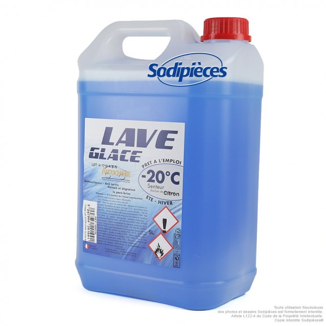 Lave glace hiver 5 litres Lave glace hiver 5 litres