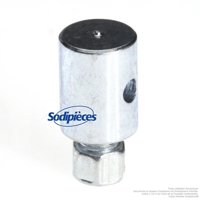 Serre câble pour câble jusqu'à Ø 2 mm Ø butée 8 mm. Par 10 Serre câble pour câble jusqu'à Ø 2 mm Ø butée 8 mm. Par 10