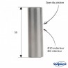 Cylindre piston tronçonneuse Stihl 024-MS240 Ø 42 mm