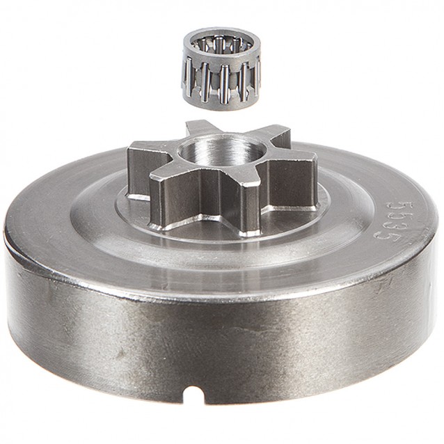 Pignon tronçonneuse étoile 3/8"LP 6 dents