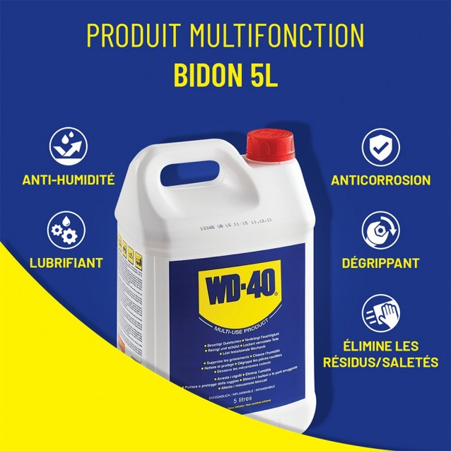 WD 40. Bidon de 5 litres