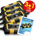 4 Chargeurs de batterie ARTIC 800 + PLV