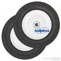 2 Roues de tondeuse...