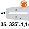 Guide tronçonneuse Kerwood 35 cm .325"LP 1,1 mm Guide tronçonneuse Kerwood 35 cm .325"LP 1,1 mm