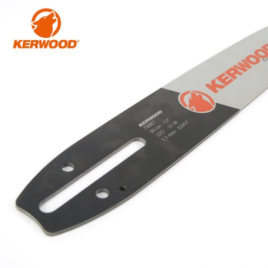 Guide tronçonneuse Kerwood 30 cm .325"LP 1,1 mm pour Husqvarna