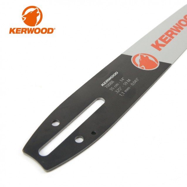 Guide tronçonneuse Kerwood 35 cm .325"LP 1,1 mm Guide tronçonneuse Kerwood 35 cm .325"LP 1,1 mm