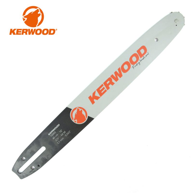 Guide tronçonneuse Kerwood 40 cm .325"LP 1,1 mm