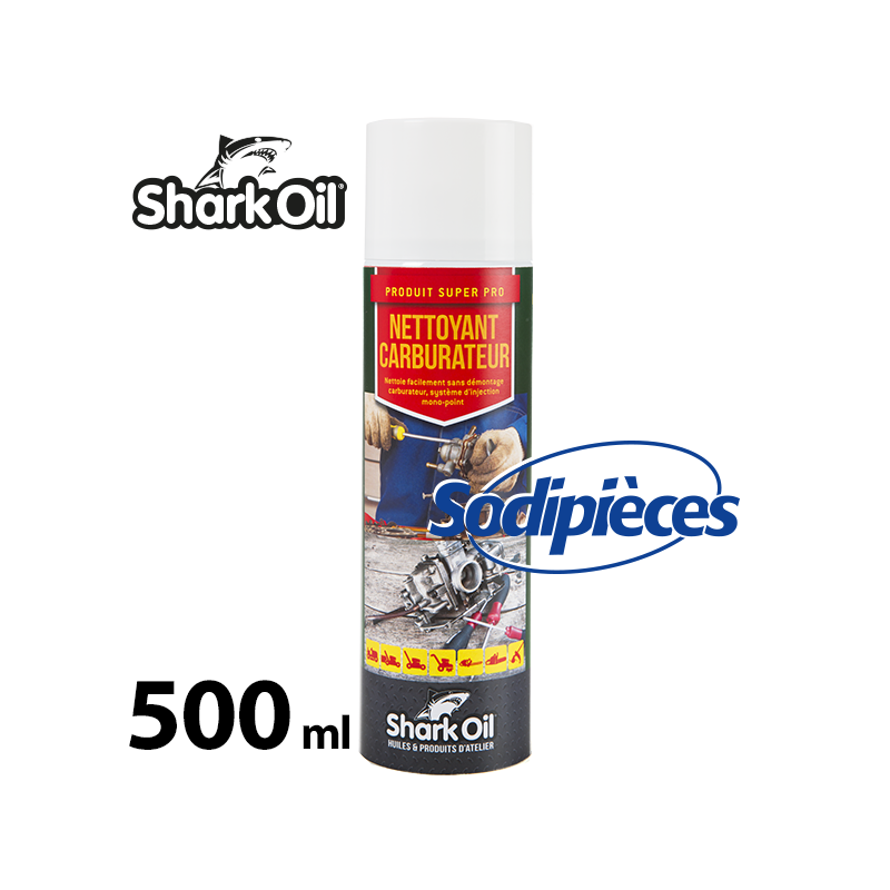 Nettoyant carburateur. Elimine gomme, dépôt, vernis 500 ml
