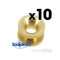 10 Passes fil pour tête...