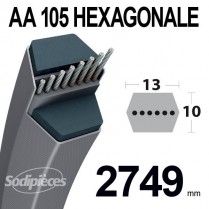 Courroie tondeuse AA105...