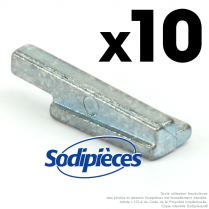 10 Clavettes de volant pour...