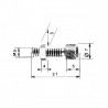 Vis de réglage pour gaine Ø 5,6 mm (vendu par 5)