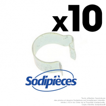 10 Clips maintien de gaine