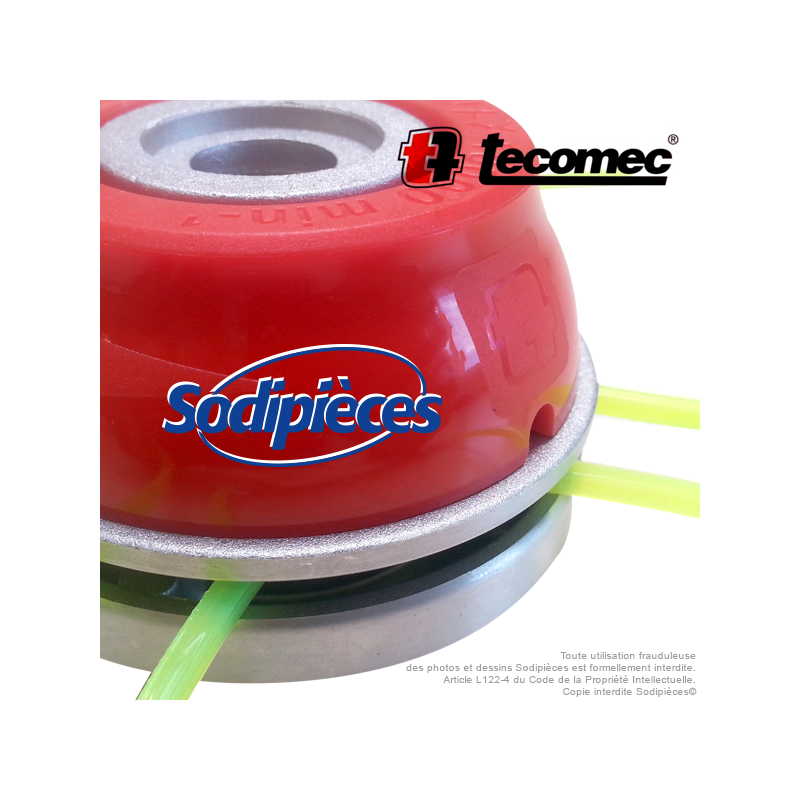 Tête débroussailleuse araignée alu/alu 8 fils