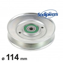 Poulie gorge en V Ø 114 mm....