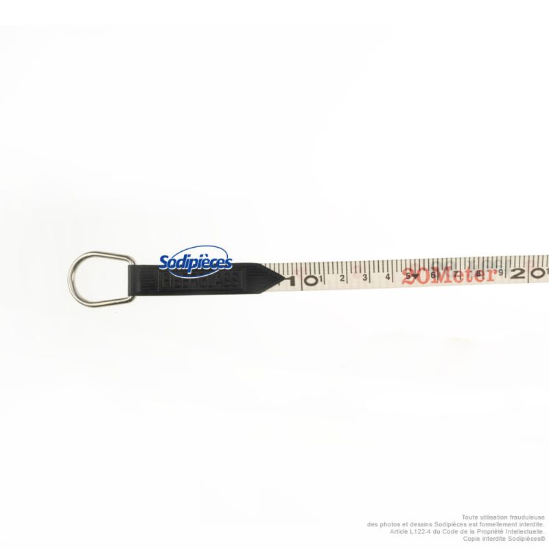 Ruban à mesurer en fibre de verre - 20m