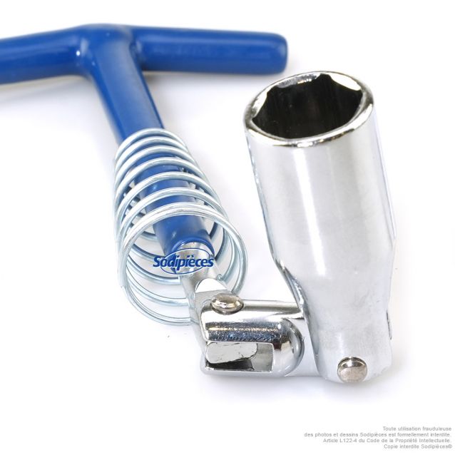 Clé pour bougie d'allumage 19 mm Clé pour bougie d'allumage 19 mm