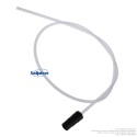 Tuyau d'extracteur d'huile 6 mm x 4 mm x 1100 mm - Capacité 6,5 L pour pompe de vidange moteur