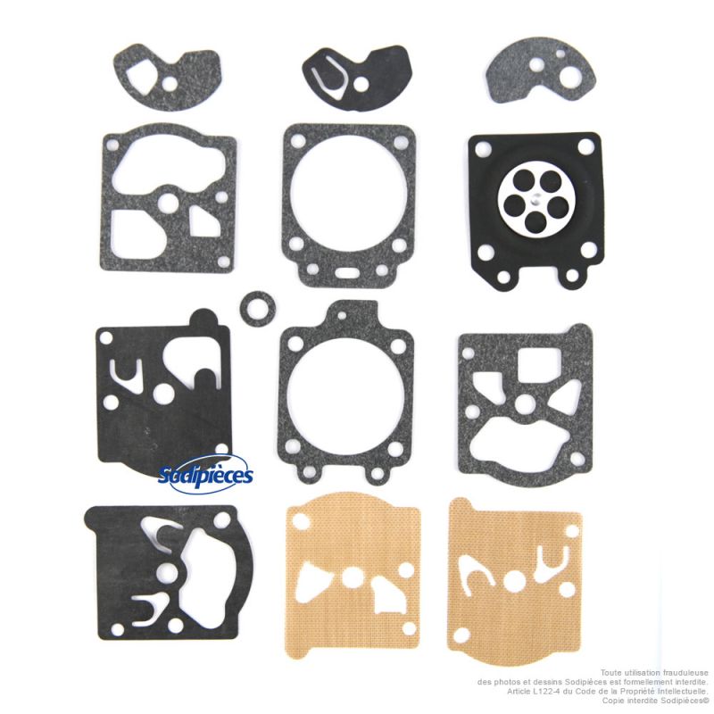 Kit membranes Walbro 49-8120NV origine