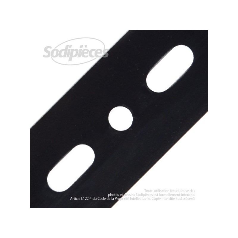 Lame universelle 45 cm. Alésage 10 mm