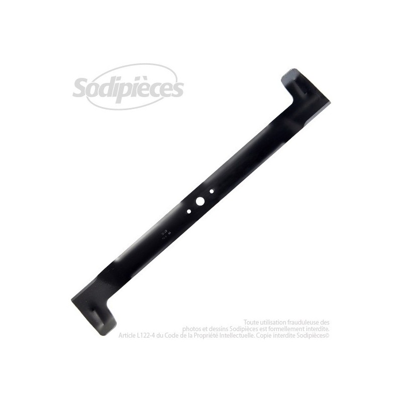 Lame . Coupe 71 cm. Section 55 x 4. Alèsage 18,5.