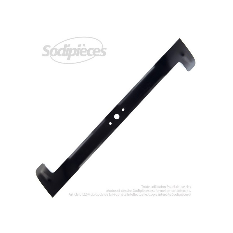 Lame . Coupe 71 cm. Section 55 x 4. Alèsage 18,5.