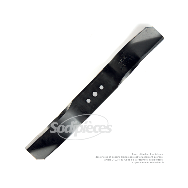 Lame tondeuse 38,9 cm.Al. 10,2 mm. Pour Husqvarna