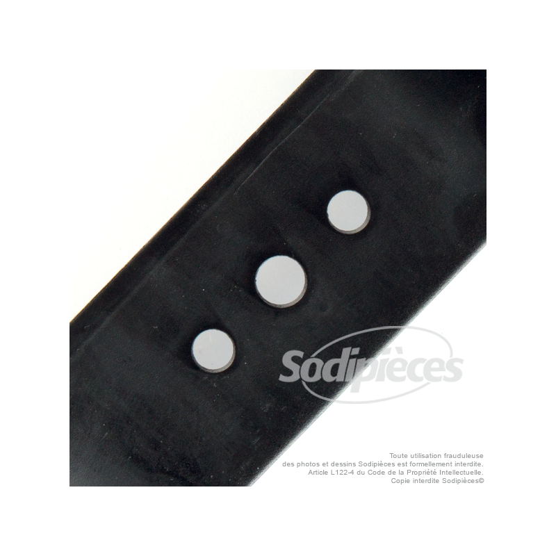 Lame tondeuse 38,9 cm.Al. 10,2 mm. Pour Husqvarna