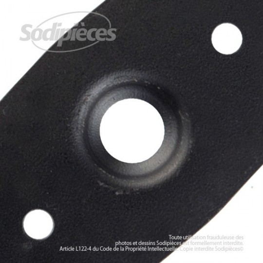 Lame pour Honda 72511.VH4A.0000. Coupe 46 cm