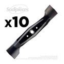 10 Lames tondeuse 47,5 cm. Al. 22 mm. Pour Honda