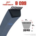 Courroie B099 Tiger Belt. 17 mm x 2590 mm