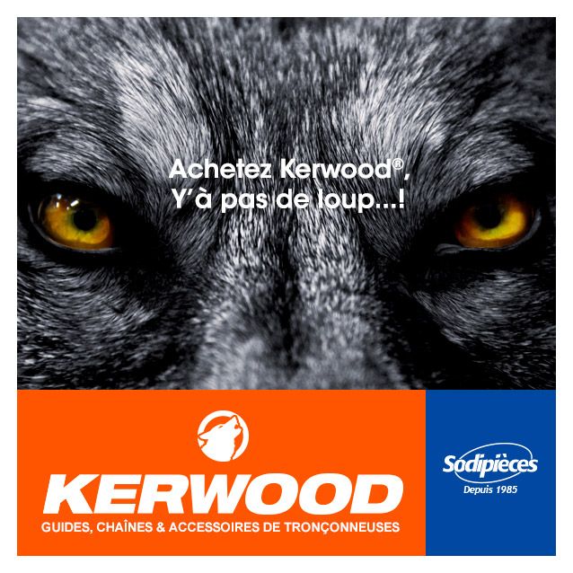 Chaîne tronçonneuse KERWOOD 25 pieds, 0,325", 1,3mm, profil carré Chaîne tronçonneuse KERWOOD 25 pieds, 0,325", 1,3mm, profil carré